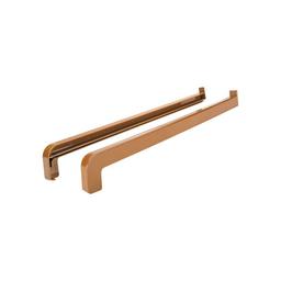 Parapetní krytka L+P  - PVC  - Bronz  -  Obrázek 1