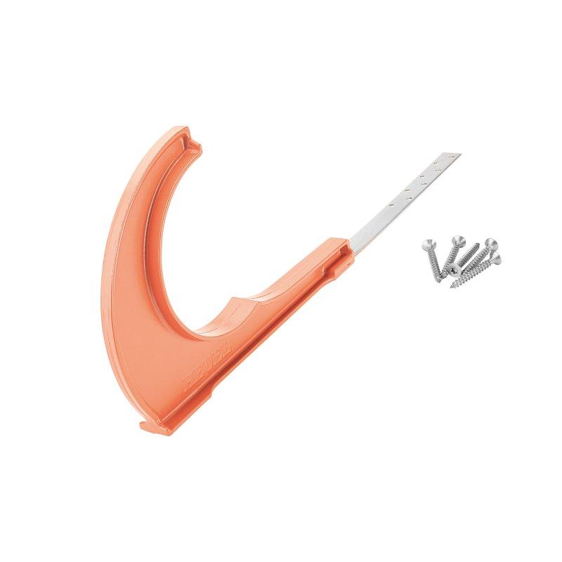 Držák břevna rovný  - Hliník – Natur  - Pozink lakovaný – Měděno hnědá  -  Obrázek