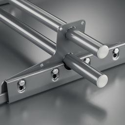 Sněhový zachytávač dvouděrový  - Pozink lakovaný
MATT  - Antracit MATT  -  Obrázek 3