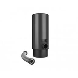 Zachytávač vody s hadicí a knoflíkem  - Hliník lakovaný  - Antracit  -  Obrázek 1