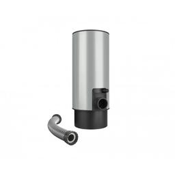 Zachytávač vody s hadicí a knoflíkem  - Hliník lakovaný  - Zinkově šedá  -  Obrázek 1