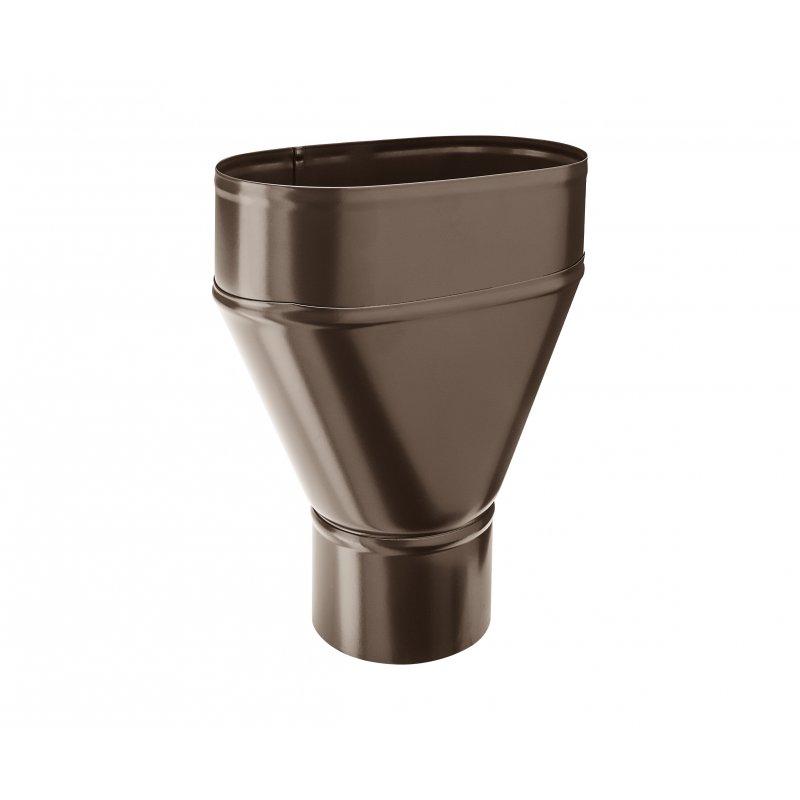 Kotlík sběrný centrální  - Pozink lakovaný  - Testa di Moro  -  Obrázek