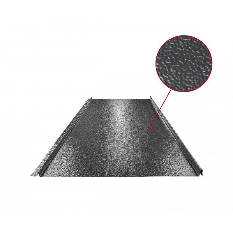 Střešní panel CLICK 515 P  - Pozink lakovaný
STUCCO  - Antracit STUCCO  -  Obrázek