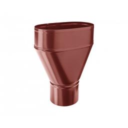 Kotlík sběrný centrální  - Pozink lakovaný  - Ocelově červená  -  Obrázek 1