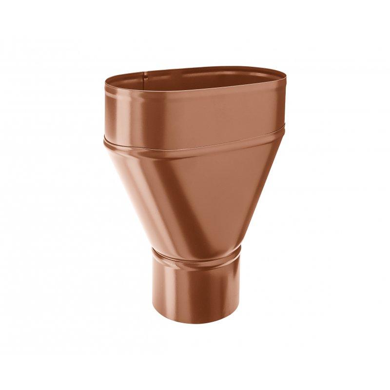 Kotlík sběrný centrální  - Pozink lakovaný  - Měděno hnědá  -  Obrázek