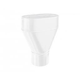 Kotlík sběrný centrální - Pozink lakovaný - Šedo bílá - Obrázek 1