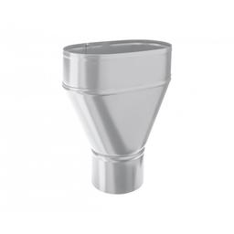 Kotlík sběrný centrální  - Pozink lakovaný  - Bílo hliníková  -  Obrázek 1