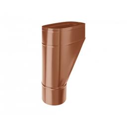 Kotlík sběrný boční  - Pozink lakovaný  - Měděno hnědá  -  Obrázek 1