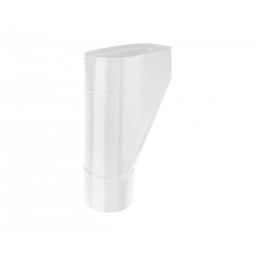 Kotlík sběrný boční - Pozink lakovaný - Šedo bílá - Obrázek 1