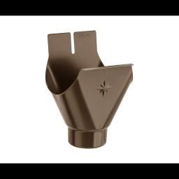 Kotlík žlabový  - Pozink lakovaný  - Tmavě hnědá ČOKO  -  Obrázek 1