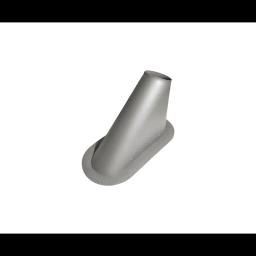 Podstavec větracího komína  - Hliník – Natur  - Pozink lakovaný – Bílo hliníková tmavá – P.20  -  Obrázek 1