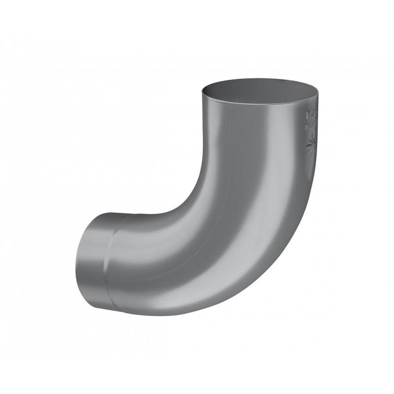 Svodové koleno 85°  - Pozink lakovaný  - Prachově šedá  -  Obrázek