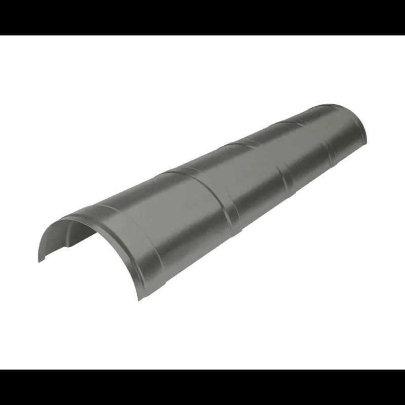 Střešní krytinový hřebenáč  - Titan-zinek
Patina  - Břidlicově šedá  -  Obrázek