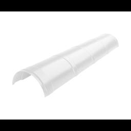 Střešní krytinový hřebenáč  - Pozink lakovaný  - Šedo bílá  -  Obrázek 1