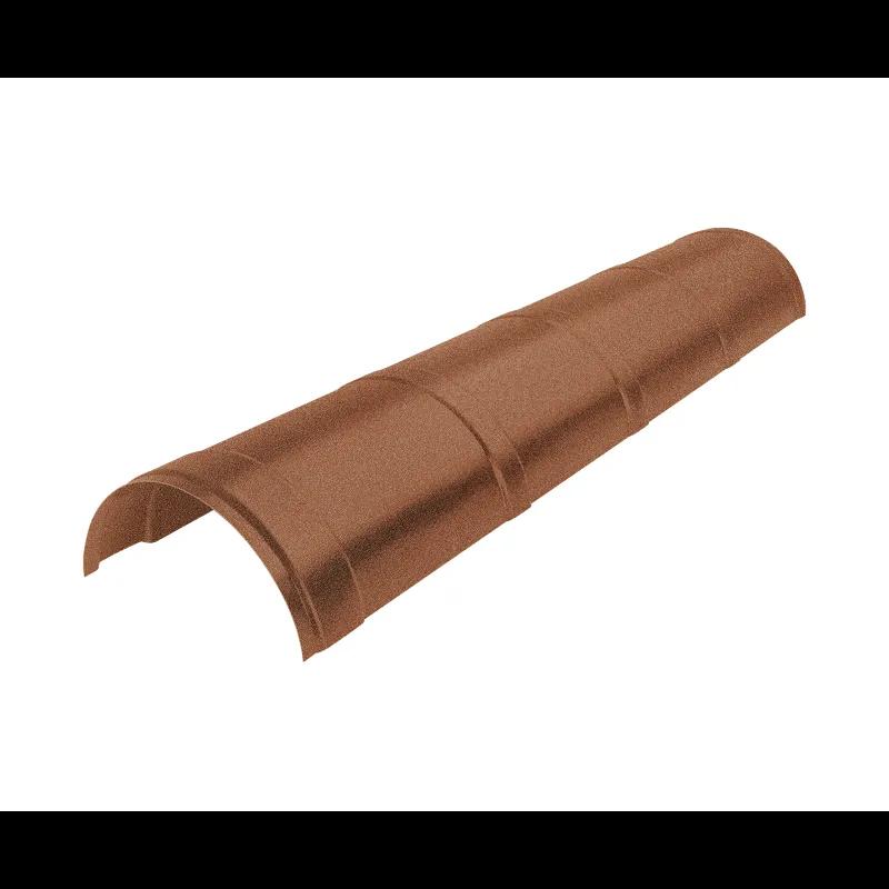 Střešní krytinový hřebenáč  - Pozink lakovaný
MATT  - Měděno hnědá MATT  -  Obrázek