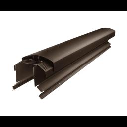 Hřebenáč větrací UNI l=1,22 m  - Hliník – Natur  - Pozink lakovaný – Testa di Moro  -  Obrázek 1