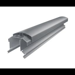 Hřebenáč větrací UNI l=1,22 m  - Hliník – Natur  - Pozink lakovaný – Prachově šedá  -  Obrázek 1