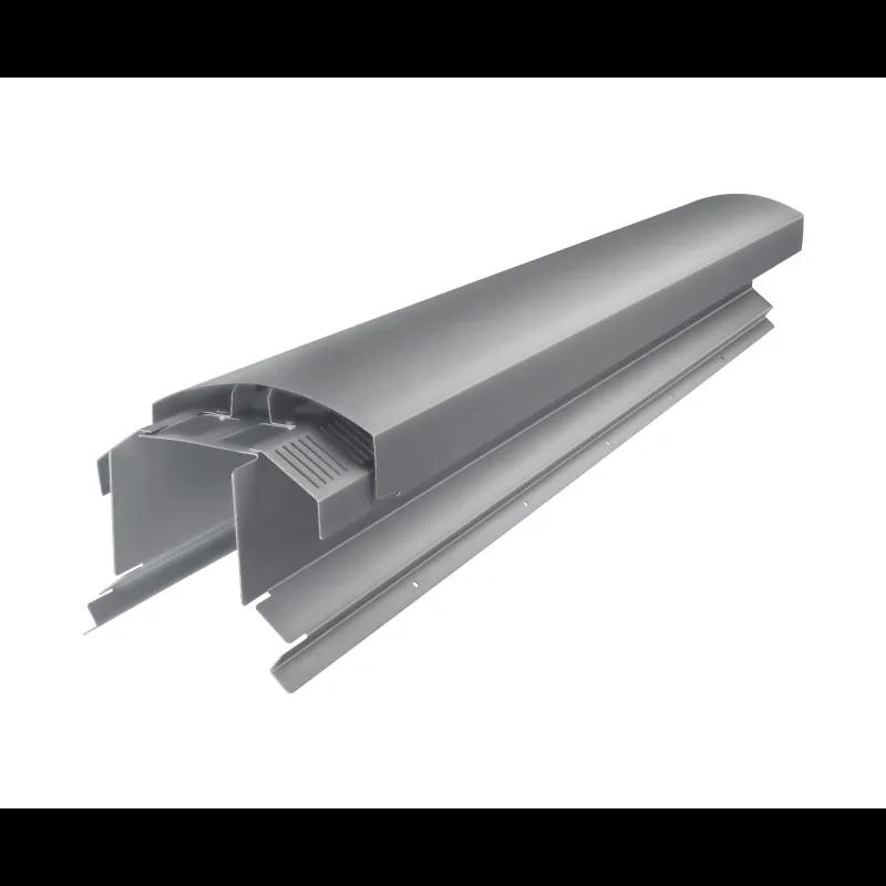 Hřebenáč větrací UNI l=1,22 m  - Hliník lakovaný  - Světle šedá  -  Obrázek