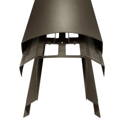 Hřebenáč větrací UNI l=1,22 m  - Hliník lakovaný  - Zeleno hnědá  -  Obrázek 2