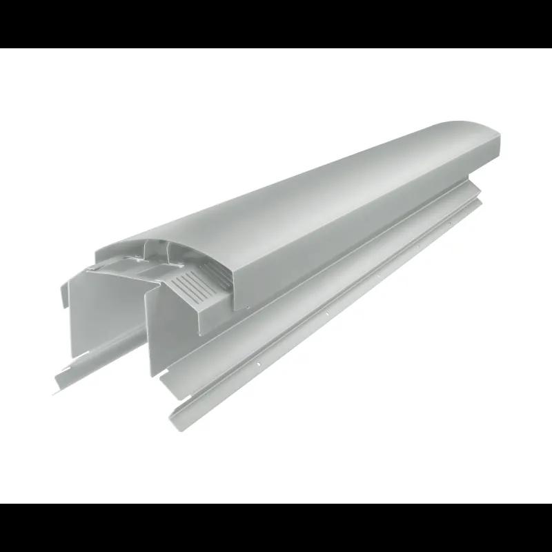 Hřebenáč větrací UNI l=1,22 m  - Hliník lakovaný  - Zinkově šedá  -  Obrázek