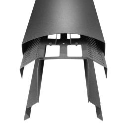 Hřebenáč větrací UNI l=1,22 m  - Hliník lakovaný
W.15  - Antracit W.15  -  Obrázek 2