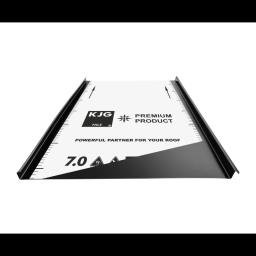 FALZ profil dvojitá stojatá drážka  - Pozink lakovaný  - Intenzivní černá  -  Obrázek 1