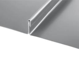 FALZ profil dvojitá stojatá drážka  - Pozink lakovaný  - Prachově šedá  -  Obrázek 2