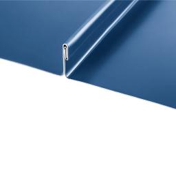 FALZ profil dvojitá stojatá drážka  - Pozink lakovaný  - Modrá tmavá  -  Obrázek 2