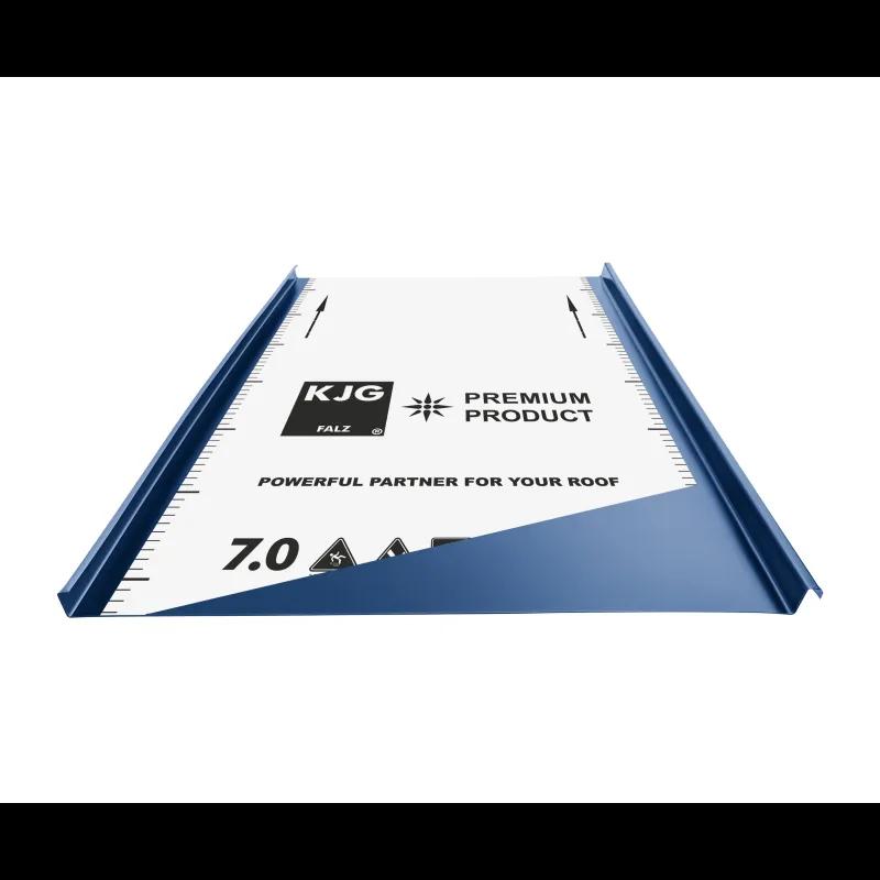 FALZ profil dvojitá stojatá drážka  - Pozink lakovaný  - Modrá tmavá  -  Obrázek