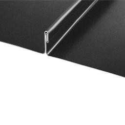 FALZ profil dvojitá stojatá drážka  - Pozink lakovaný
MATT  - Intenzivní černá MATT  -  Obrázek 2