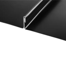 FALZ profil dvojitá stojatá drážka  - Pozink lakovaný
MARCEGAGLIA  - Intenzivní černá  -  Obrázek 2