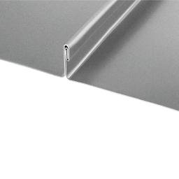 FALZ profil dvojitá stojatá drážka  - Hliník lakovaný
W.15  - Světle šedá W.15  -  Obrázek 2