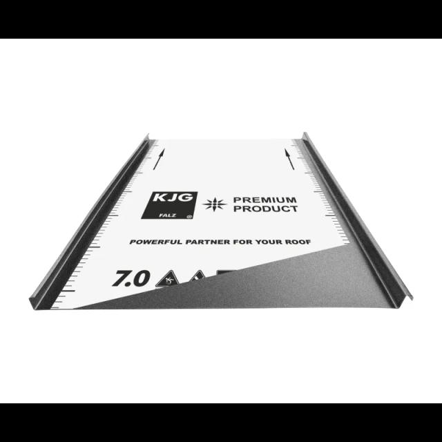 Obrázek - FALZ profil dvojitá stojatá drážkanull