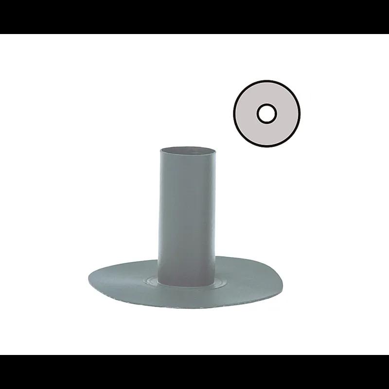 PVC uzavřená kruhová tvarovka  - PVC  - Prachově šedá  -  Obrázek