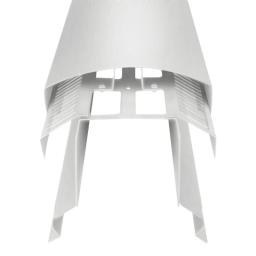 Hřebenáč větrací UNI l=1,22 m  - Hliník  - Natur  -  Obrázek 2