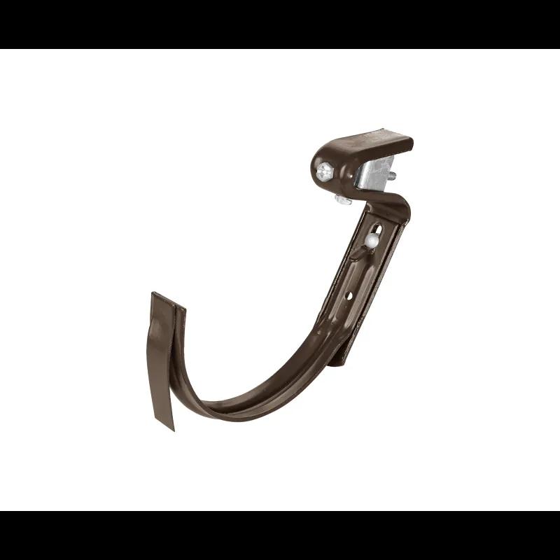 Střešní hák na trapézovou vlnu  - Pozink lakovaný  - Testa di Moro  -  Obrázek