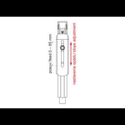Střešní hák na trapézovou vlnu  - Pozink lakovaný  - Měděno hnědá  -  Obrázek 3