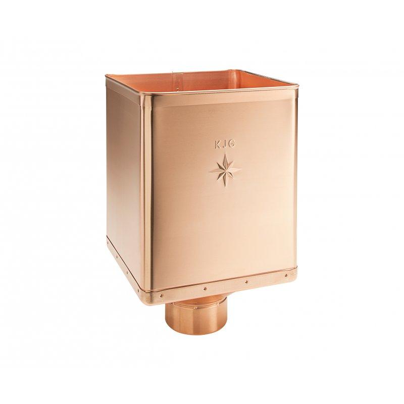 Sběrný kotlík DESIGN - Měď - Natur - Obrázek