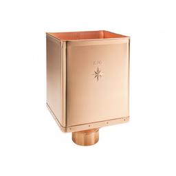 Sběrný kotlík DESIGN - Měď - Natur - Obrázek 1