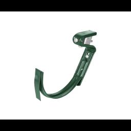 Střešní hák na trapézovou vlnu  - Pozink lakovaný  - Mechově zelená  -  Obrázek 1