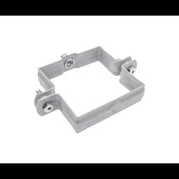 Svodová objímka hranatá M10  - Hliník lakovaný
W.15  - Bílo hliníková W.15  -  Obrázek 1