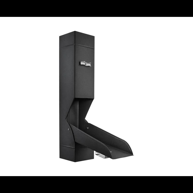 Dešťová klapka hranatá  - Hliník lakovaný
W.15  - Intenzivní černá W.15  -  Obrázek