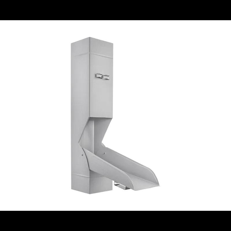 Dešťová klapka hranatá  - Hliník lakovaný
W.15  - Bílo hliníková W.15  -  Obrázek