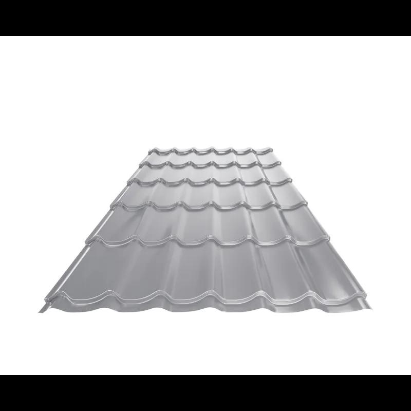 Střešní krytina UNI 1  - Hliník lakovaný  - Bílo hliníková  -  Obrázek