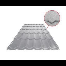 Střešní krytina UNI 1 SQ (sound – aqua)  - Hliník lakovaný  - Bílo hliníková  -  Obrázek 1