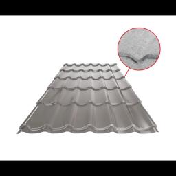 Střešní krytina UNI 1 SQ (sound – aqua)  - Hliník lakovaný  - Bílo hliníková tmavá  -  Obrázek 1