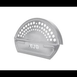 Ukončení hřebenáče čelní  - Hliník lakovaný  - Bílo hliníková  -  Obrázek 1