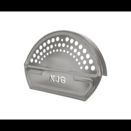 Ukončení hřebenáče čelní  - Hliník lakovaný  - Bílo hliníková tmavá  -  Obrázek 1