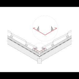 Střešní úžlabí  - Pozink lakovaný
MATT  - Antracit MATT  -  Obrázek 2