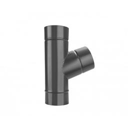 Svodová odbočka 72°  - Pozink lakovaný  - Antracit  -  Obrázek 2